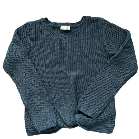 Navy Blue Name It Knot Knit Sweater Size 11-12 Year  Girl - Picture 1 of 5